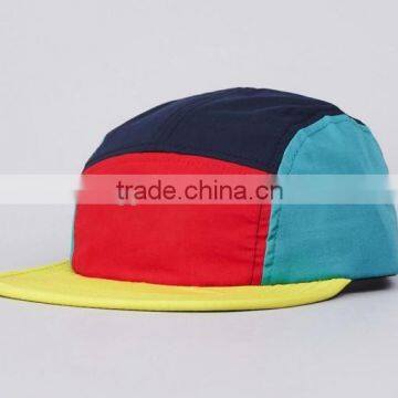 Plain colorful blank 5 panel cap,5 panel cap wool,5 panel baby hat snapback cap