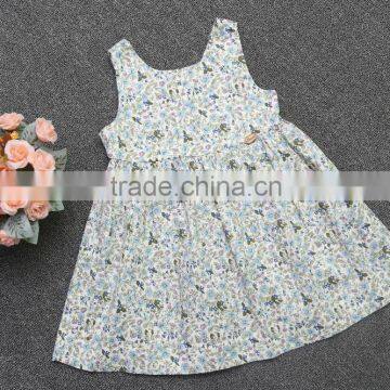 High Quality 2016 Children Clothing for 2-14y Girls' Dress