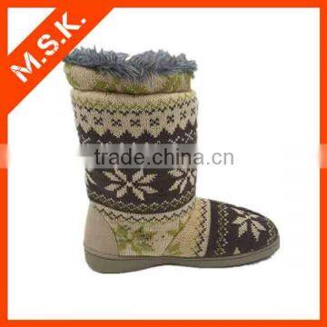 2015 Latest Fashionable Hot-selling Winter Knitted Imported Boots photo-3