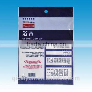 Packing With Custom Printing Plastic Resealable Header Self-adhesive Opp Bag Printing