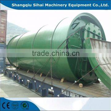 Waste Tyre Recycling Machine by Sihai Machinery ISO14001 & ISO9001 &BV&TUV&CE Certification Waste Tyre Pyrolysis Plant