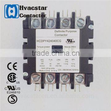 AC Contactor SA-4P-30A-240VAC With UL Certificate for Furnas Contactor photo-2