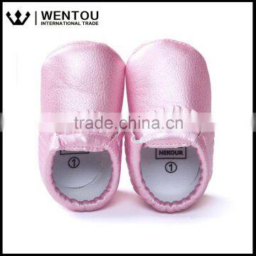 Baby Tassels Soft Sole Leather Infant Toddler Moccasins photo-3