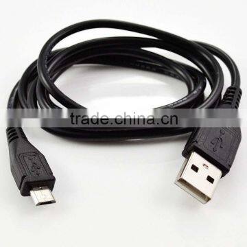 3Feet USB2.0 A to Micro USB B Data Sync Charge Cable BLACK