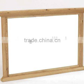 Solid Wood Frame Wall Mirror Oak Furniture photo-2