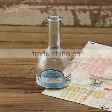 300ml Clear and High Quality Glass Wine Bottle With Cork