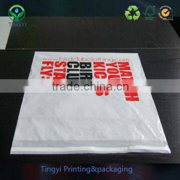 plastic bag with sticker seal