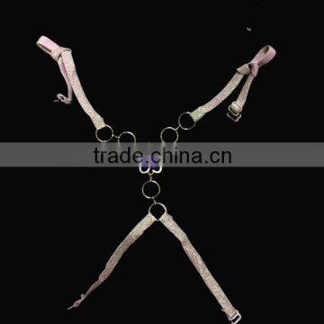 Beauty Rhinestone Back Cross Bra Strap photo-2