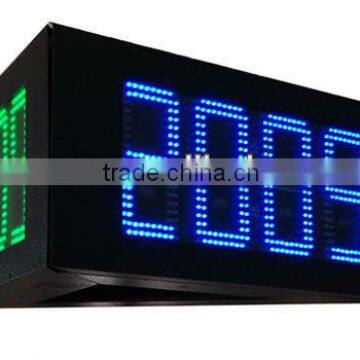 Outdoor RF remote control 24'' Digital Red LED Time Temperature Display