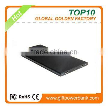 Wholesale Price Ultrathin Power Bank for Mobile phone Charger with ROHS Certificate