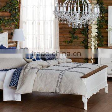 Muebles del dormitorio de madera de alta calidad suave 2015 en venta buena cama