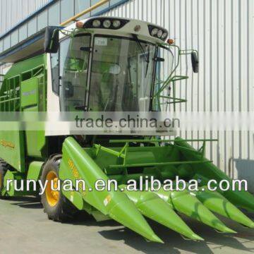 tractor-mounted mini Corn combine harvester 4YZ-4