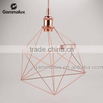 Custom Industrial Cage Lamp,Choice of Cage Color,Cage Pendant Lamp