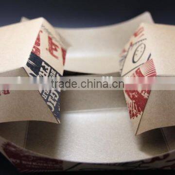 custom make kraft paper biodegradable packing food box