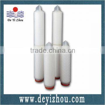 polypropylene soft drink pleated filter element