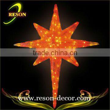 acrylic lighting star LED lighting star christmas outdoor yard decorations