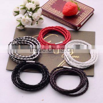 >>>Antique Classical Leather Bracelet Jewelry Multilayer Trendy Wholesale Nnisex Leather Bracelet/