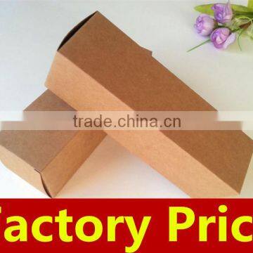 size 4.8*4.8*12.4cm kraft packaging box for 100ML Perfume bottle packing boxes