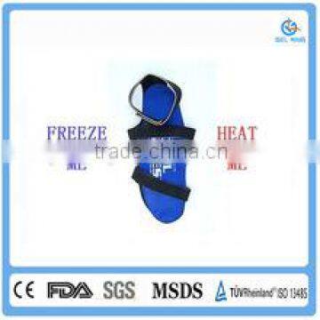 plush disposable pvc gel ice slipper