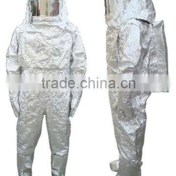 Fireman suit fire protective suit aluminium fire protective clothing