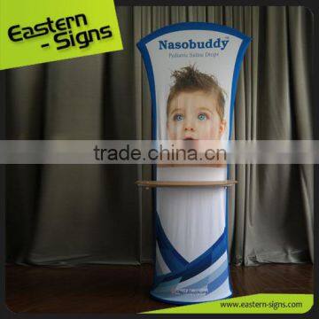 Easy Set Up Tention Fabric Exhibition Display Counter