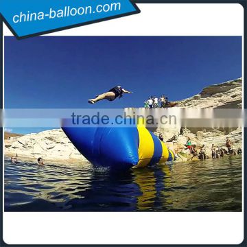 Inflatable human catapult / water jumping blob inflatable manufacturer