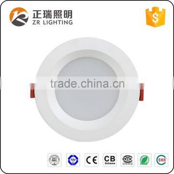 Die Casting Aluminum Housing Material Dimmable Antiglare 12W 24W 36W Bridgelux Chip SMD LED Downlight