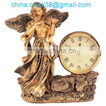 european design classic poly resin clock