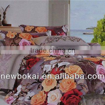 2015 new pujiang cotton bedding set 3d quilt sets