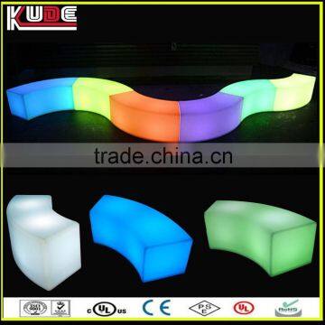 Popular Stylish LED Plastic Snake Bench Chair & Garden Furniture photo-4