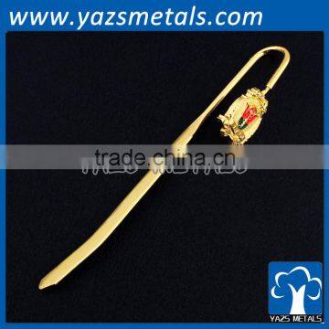 Good quality metal custom bookmark