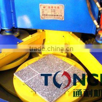 The clear-cut and high useful terrazzo tile making machine