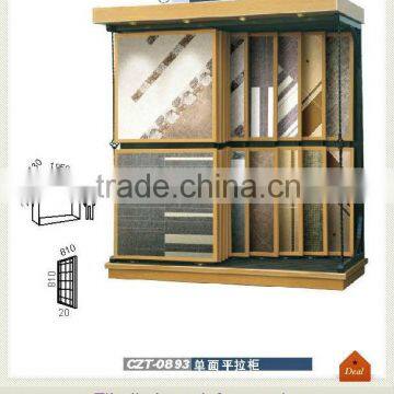 Single side tile display stand