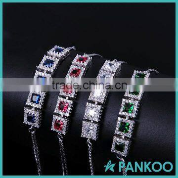 September new arrival 925 sterling silver cz bracelet factory direct sale jewelry