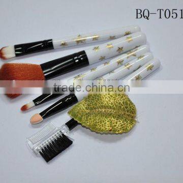 2014 high quality fashion makeup brushes Makeup brush sets for wool and mohair brushed yarn for knitting