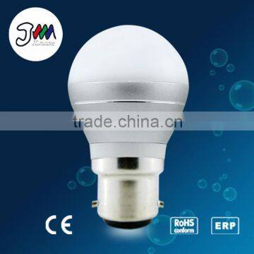 Low price!!3.5W 130-220V E14/E27/B22 base Ceramic body with High Lumens LED Bulb P45