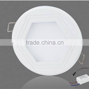 AC100-240V 450lm 6W 4inch LED recessed downlight