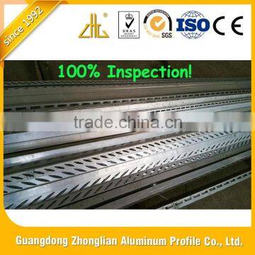 Wow!! CNC hole punching aluminium profile extrusion for stocking shelves, storage rack in Australia / aluminium oval tube Canada