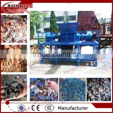 waste textile shredding machine/textile side cutting shredding machine