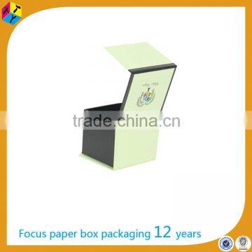 custom luxury book shaped magnetic paper box jewelry