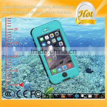 For iPhone6 Waterproof Case Cover With Home Button Green