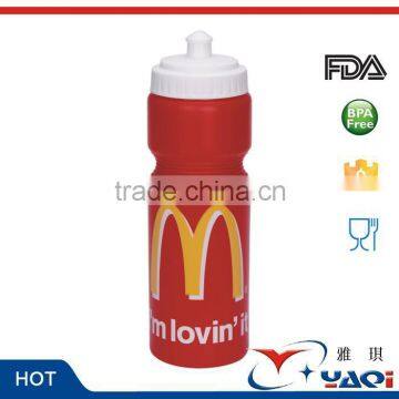 750ml BPA free PE water bottle with competitive price