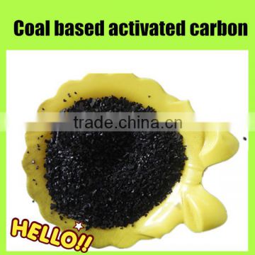 Low ash granular coal based activated carbon for water treatment