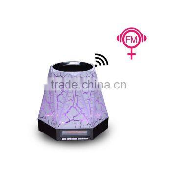 The Romantic Magic Color Changeable Bluetooth Speaker With Clock photo-3