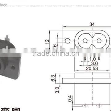 ac Power Socket With Switch,RCA Male and Female Plug & Jack DC RCA Connector photo-6