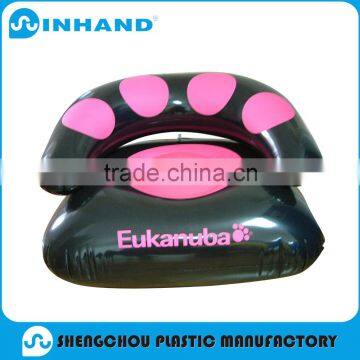 eukanuba inflatable cartoon pvc sofa chair wholesale