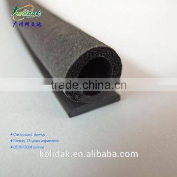 O shape Co-extrusion EPDM foam seal strips