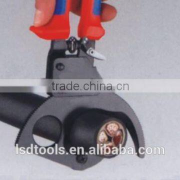 LK-280 Ratchet Wire Cable Cutters Dual Material Insualted Handle 750AWG photo-5