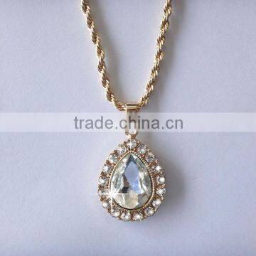 Western Australian Wedding Bridal Jewelry Crystal Earrings Necklace Set 4pcs photo-2