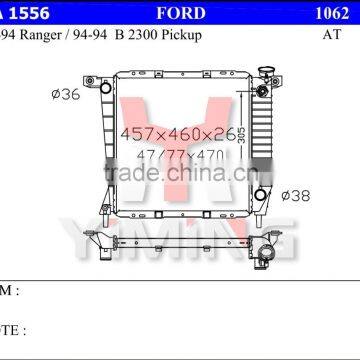 Auto radiator for Fordd 85-94 Ranger / B2300 Pickup 94